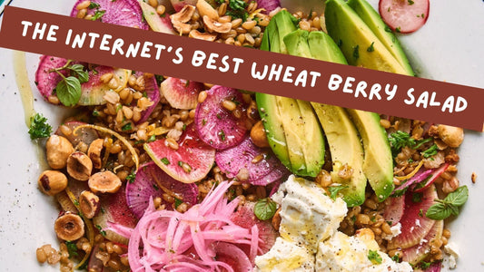 The Best Wheat Berry Salad Recipe on the Internet: A Nod to Melina Hammer